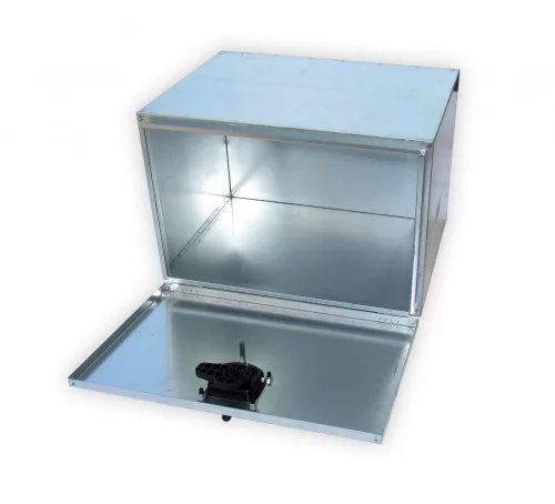 Szerszámos láda fém 500x300x400mm BAWER