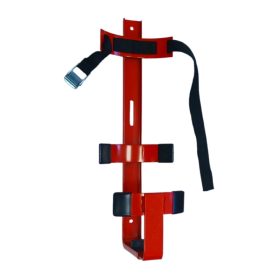   Tűzoltó készülék tartó konzol 6 kg-os készülékhez, hevederes