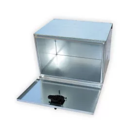 Szerszámos láda fém 400x300x300mm BAWER