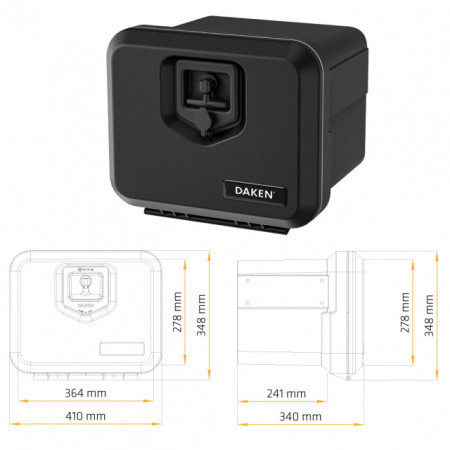 Szerszámos láda műanyag (410x348x340)