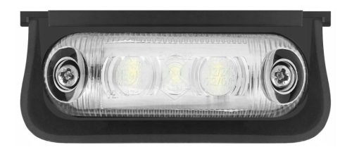 Ovális LED helyzetjelző lámpa tetőre 12/24V Fehér