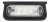 Ovális LED helyzetjelző lámpa tetőre 12/24V Fehér