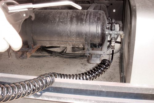 Fuvató pisztoly fém, menetes csatlakozás