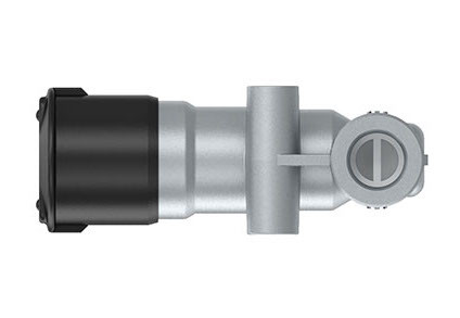 Kézi levegő szelep 3xM16 FEKETE