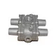 Alátétes relészelep M16/M22 öt csatlakozás 10 bar