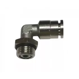 Gyorstoldó 6mm könyök, menetes véggel (M14x1,5)