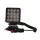 Munkalámpa 16 LED-es (110x110mm) mágnestalpas-szivargyújtós
