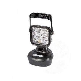   Hordozható munkalámpa/sárga villogó, mágnestalpas, TÖLTHETŐ