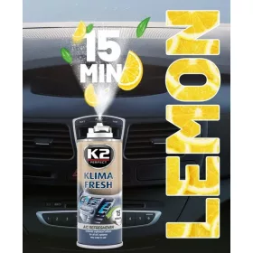 K2 klímatisztító spray 150 ml (bomba) CITROM