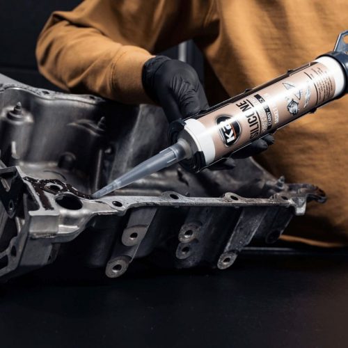 K2 SILICONE szilikon tömítő paszta 304ml fekete