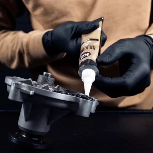 K2 SILICONE szilikon tömítő paszta 85g fekete