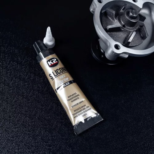 K2 SILICONE szilikon tömítő paszta 85g fekete