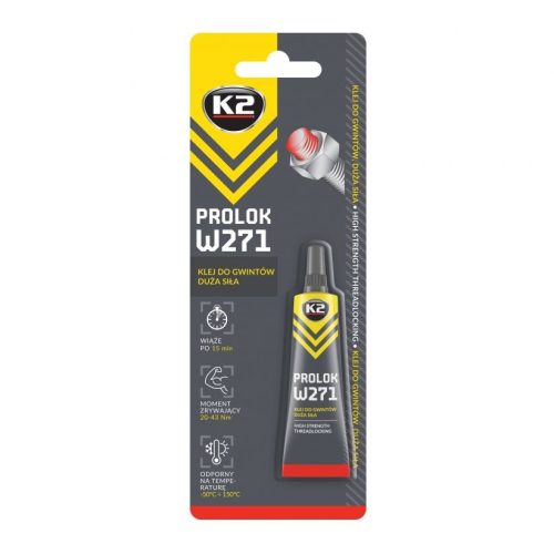 K2 csavarrögzítő NAGY SZILÁRDSÁGÚ 6ml