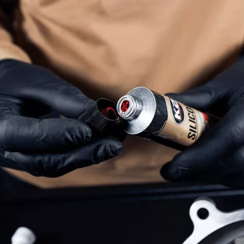 K2 SILICONE szilikon tömítő paszta 85g vörös