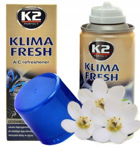 K2 klímatisztító spray 150 ml (bomba) FLOWER