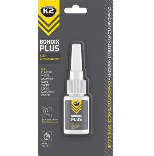 K2 pillanatragasztó gél 10gr