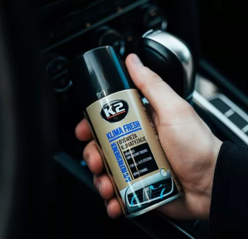 K2 klímatisztító spray 150 ml (bomba) NEW CAR