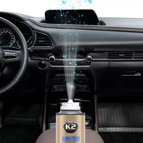 K2 klímatisztító spray 150 ml (bomba) NEW CAR
