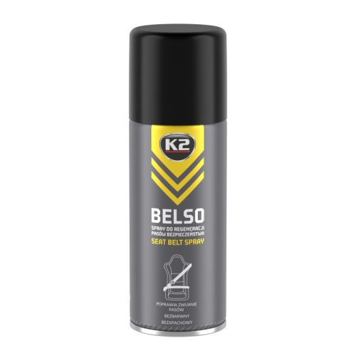 K2 BELSO biztonsági öv karbantartó spray 400ml
