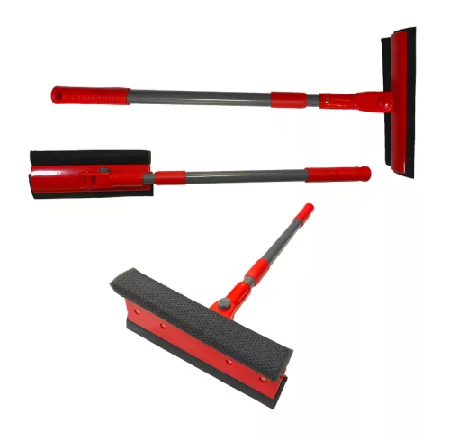 Vízlehúzó / ablakmosó teleszkópos, forgatható fejjel 50-75cm