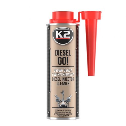 K2 DIESEL GO! üzemanyag adalék 250ml