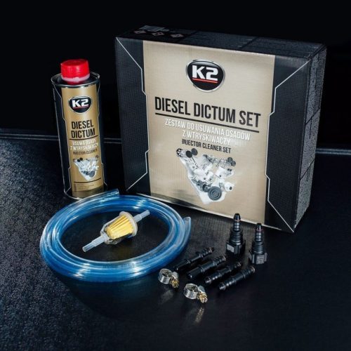 K2 DICTUM injektor tisztító diesel üzemanyag adalék SZETT