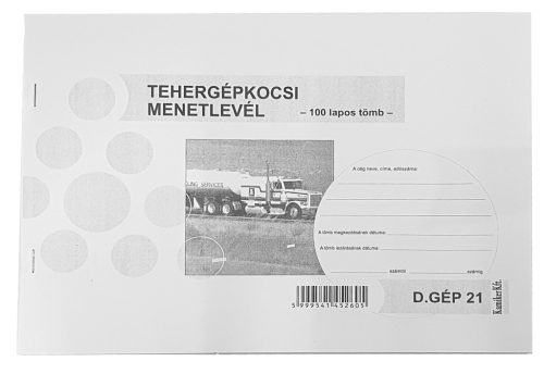 Tgk. menetlevél A/4 100 lap