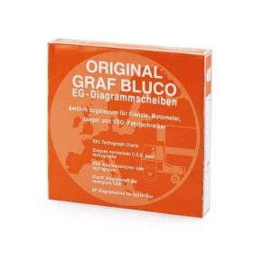   Tachográf korong 125 Km / h 1napos (BLU2) gépi kiértékeléshez