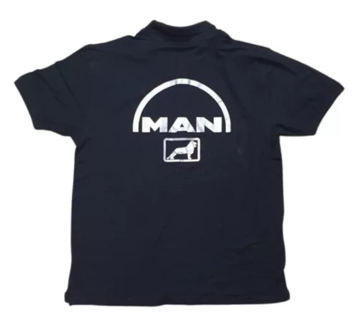 Galléros póló nyomtatott MAN 3XL