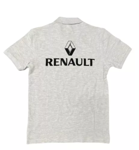 Galléros póló szürke RENAULT S