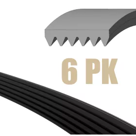 Dayco hosszbordás szíj 6PK1050