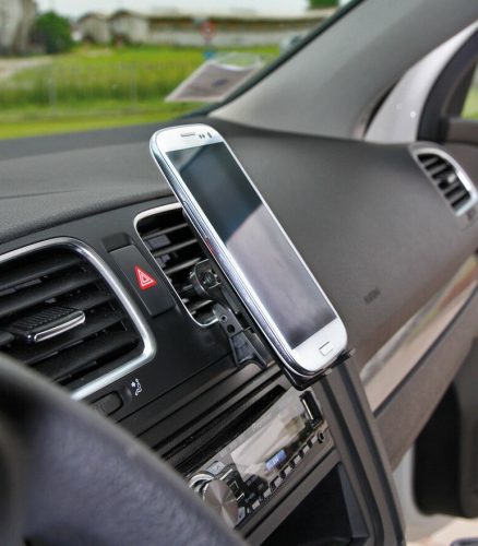 Nano-pados telefontartó szellőzőrácsra