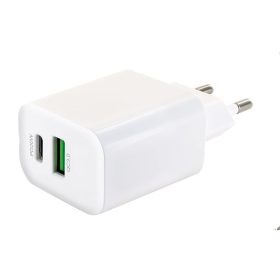 Utazó adapter / töltő USB + Type-C 