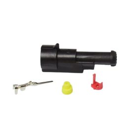 Csatlakozó 1 pol (aljzat)