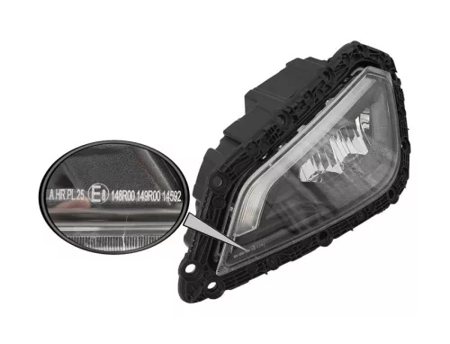 Daf XG LED tető fényszóró Bal, Fekete