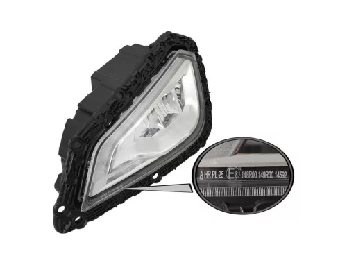 Daf XG LED tető fényszóró Bal, Króm