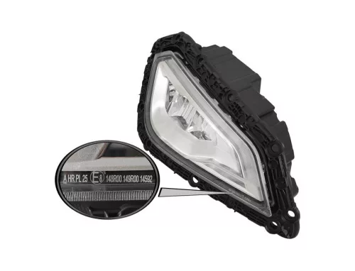 Daf XG LED tető fényszóró Jobb, Króm