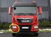 MAN TGX / TGS Euro6 fényszóró védőrács Jobb
