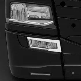   Scania S / R széria ködfényszóró maszk / szemöldök párban