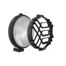   Ködfényszóró (kerek) 159 mm fehér üveg, fekete ház+rács