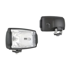   Fényszóró (téglalap) 220x123  mm fehér üveg, fekete ház