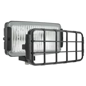  Ködfényszóró PÁR (téglalap) 180x86  mm fehér üveg, fekete ház+rács