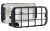 Fényszóró (téglalap) 180x86 mm fehér üveg, fekete ház+rács