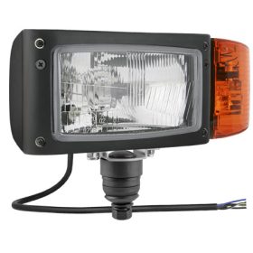 Zetor fényszóró+index BAL állítható tartóval