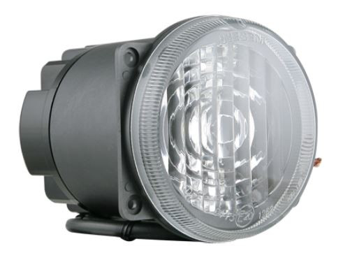 LED ködfényszóró 12/24V kerek beépíthető