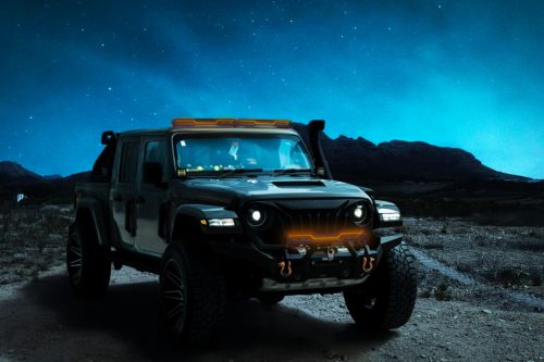 NINJA LED fényhíd LED nappali fénnyel és sárga villogó funkcióval