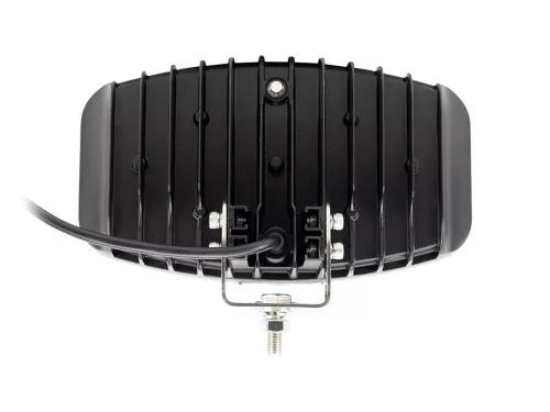 Ovál "ROBUST" LED fényszóró 12/24V fehér vagy sárga LED nappali fénnyel 