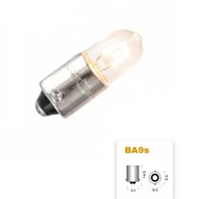 Helyzetjelző cseresznye izzó 12V 4W fehér T8.5 HELLA