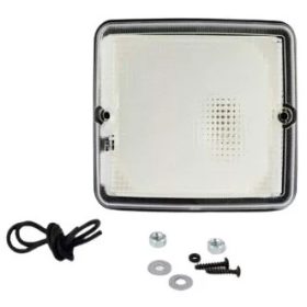 Busz hátsó lámpa 115x138 FEHÉR