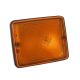 Busz hátsó lámpa 115x138 SÁRGA